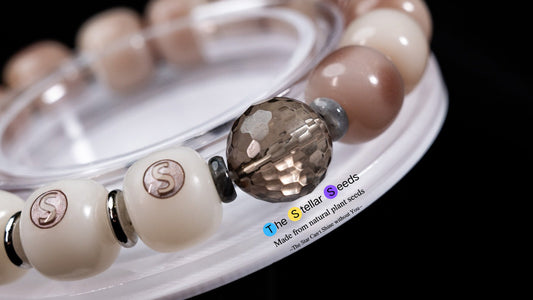 The Timeless Harmony of Bodhi Seed and Smoky Quartz Bracelet