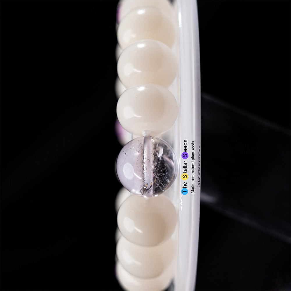 Inner Light: Bodhi & Amethyst Spiritual Healing Bracelet - The Stellar Seeds