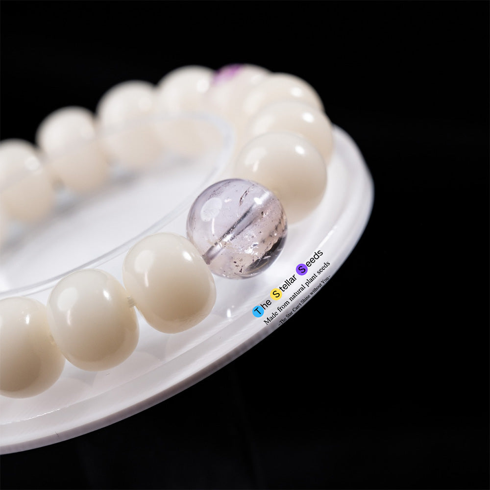 Inner Light: Bodhi & Amethyst Spiritual Healing Bracelet - The Stellar Seeds