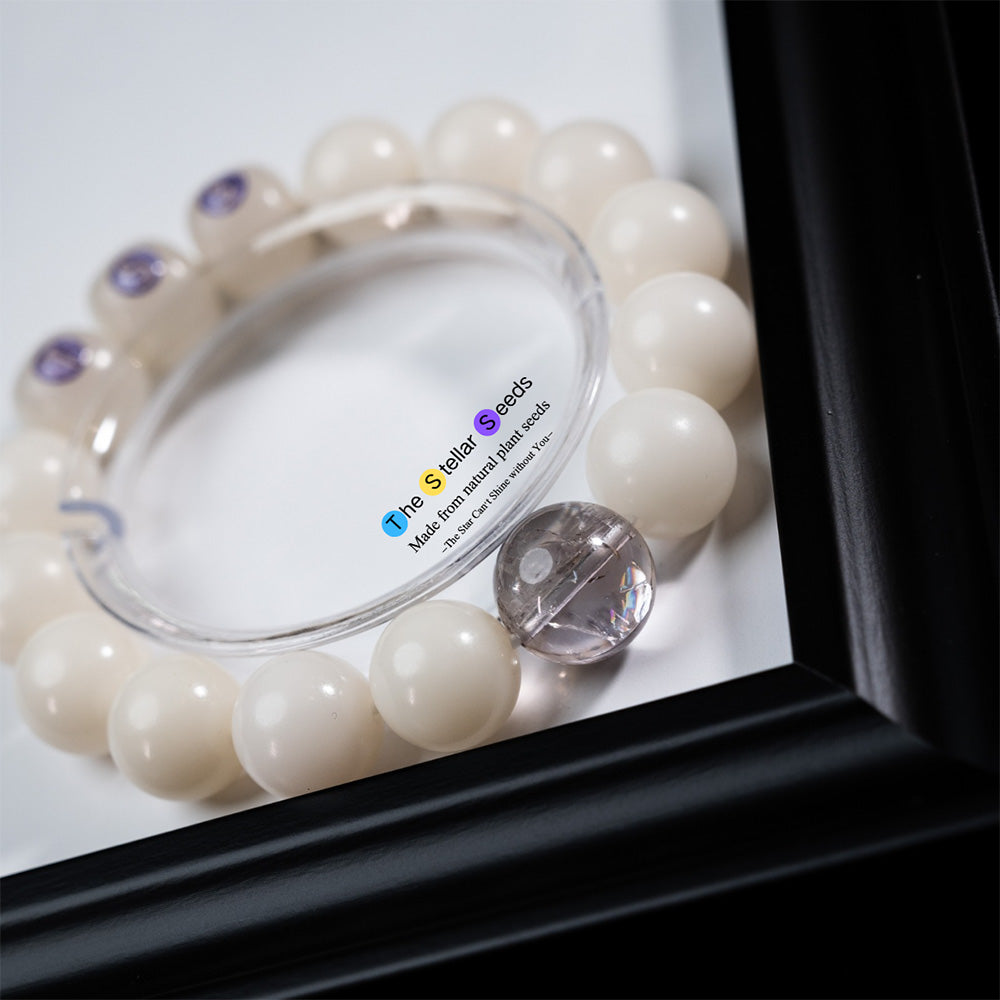 Amethyst Bracelet & Bodhi Seed – Find Peace and Light Within - The Stellar Seeds