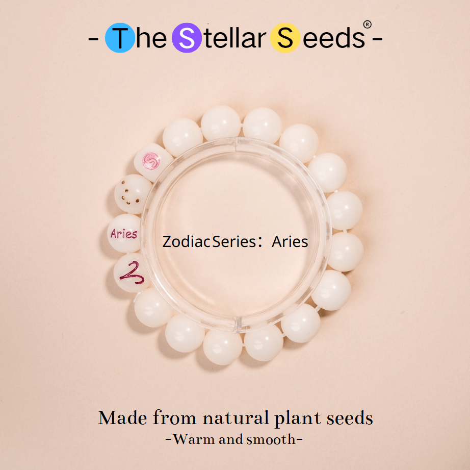 Zodiac Mala Beads Meditation – Aries Constellation Healing Bracelet - The Stellar Seeds