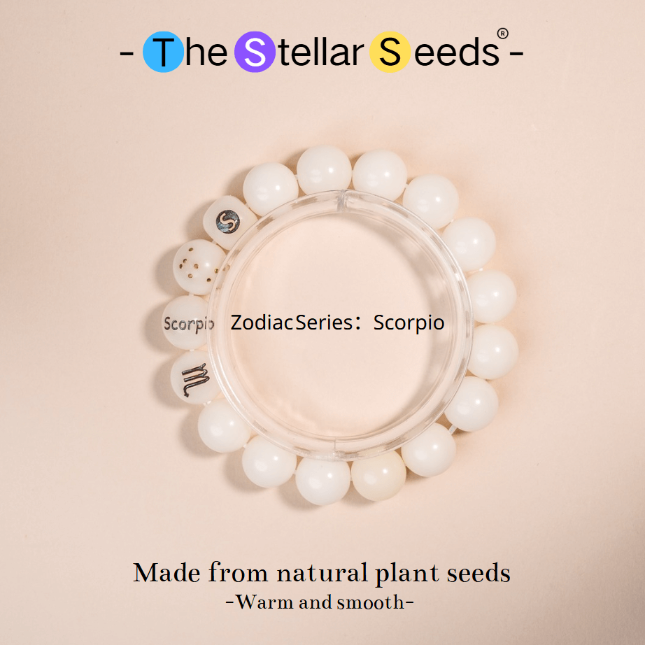 Zodiac Mala Beads – Scorpio Symbol Bracelet for Inner Transformation - The Stellar Seeds