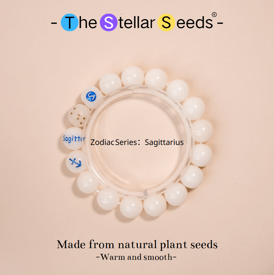 Zodiac Spiritual Bracelets – Sagittarius Symbol with Bodhi Beads for Growth - The Stellar Seeds