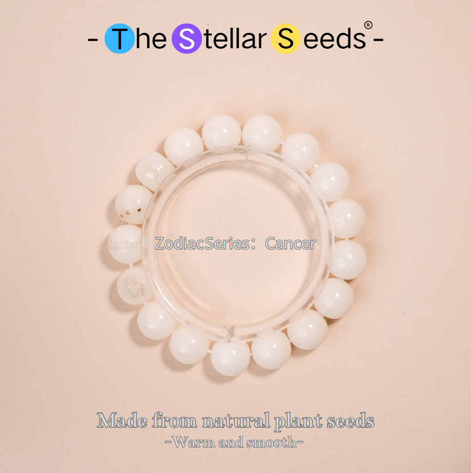 Zodiac Rosary Beads – Cancer Symbol Bracelet for Mindfulness and Peace - The Stellar Seeds