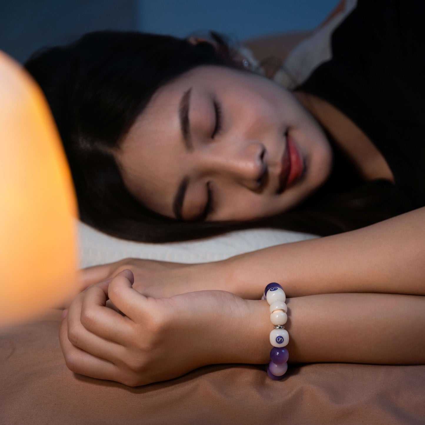 Purple Natural Seed Beads – Promotes Relaxation & Better Sleep - The Stellar Seeds