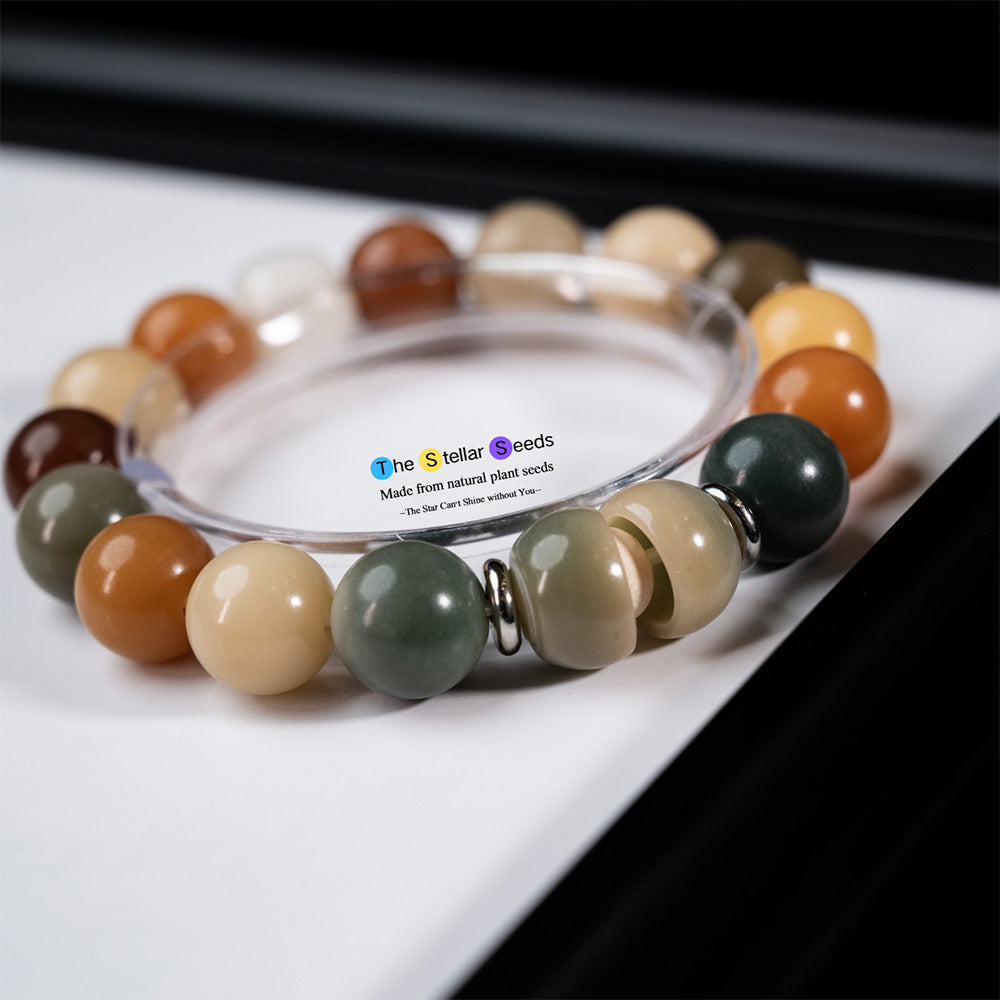 Natural Bodhi Mala Beads Healing Bracelet for Sleep - The Stellar Seeds