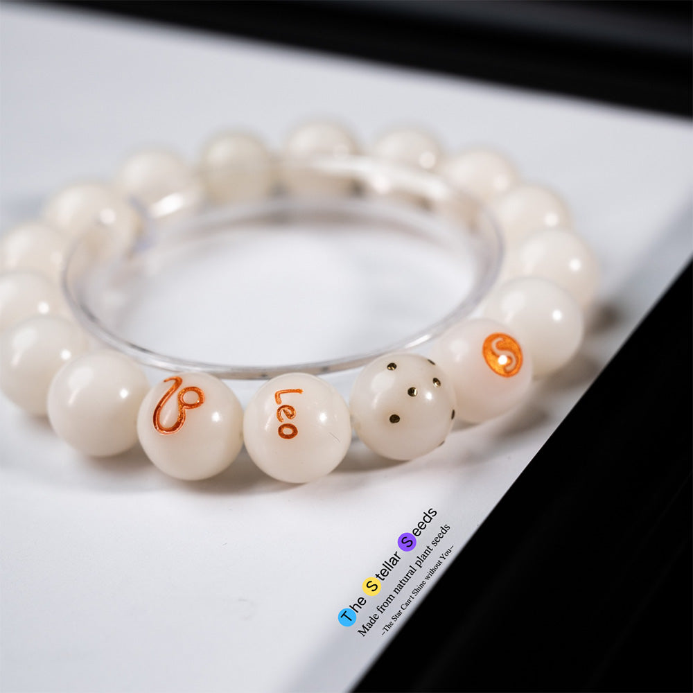 Healing Rosary Beads Bracelet – Leo-Inspired Bodhi Jewelry for Meditation - The Stellar Seeds