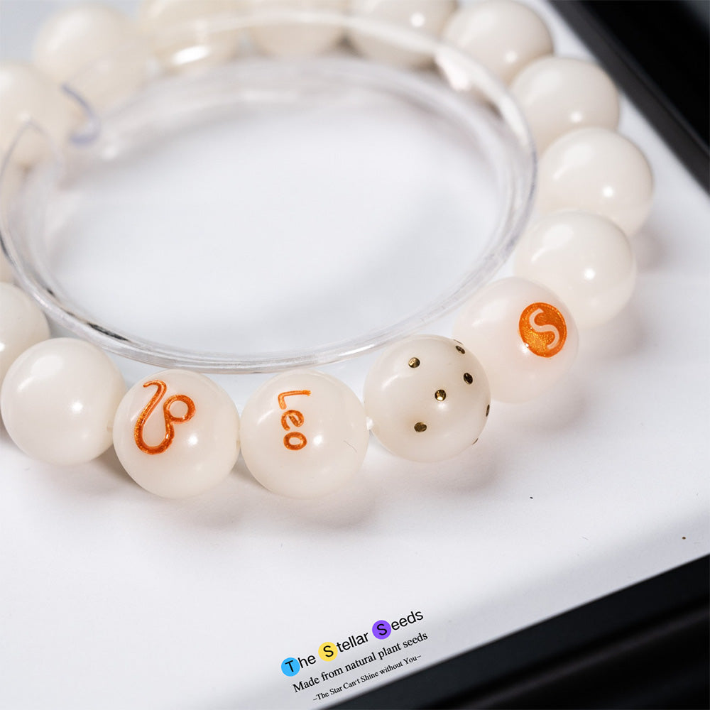 Healing Rosary Beads Bracelet – Leo-Inspired Bodhi Jewelry for Meditation - The Stellar Seeds