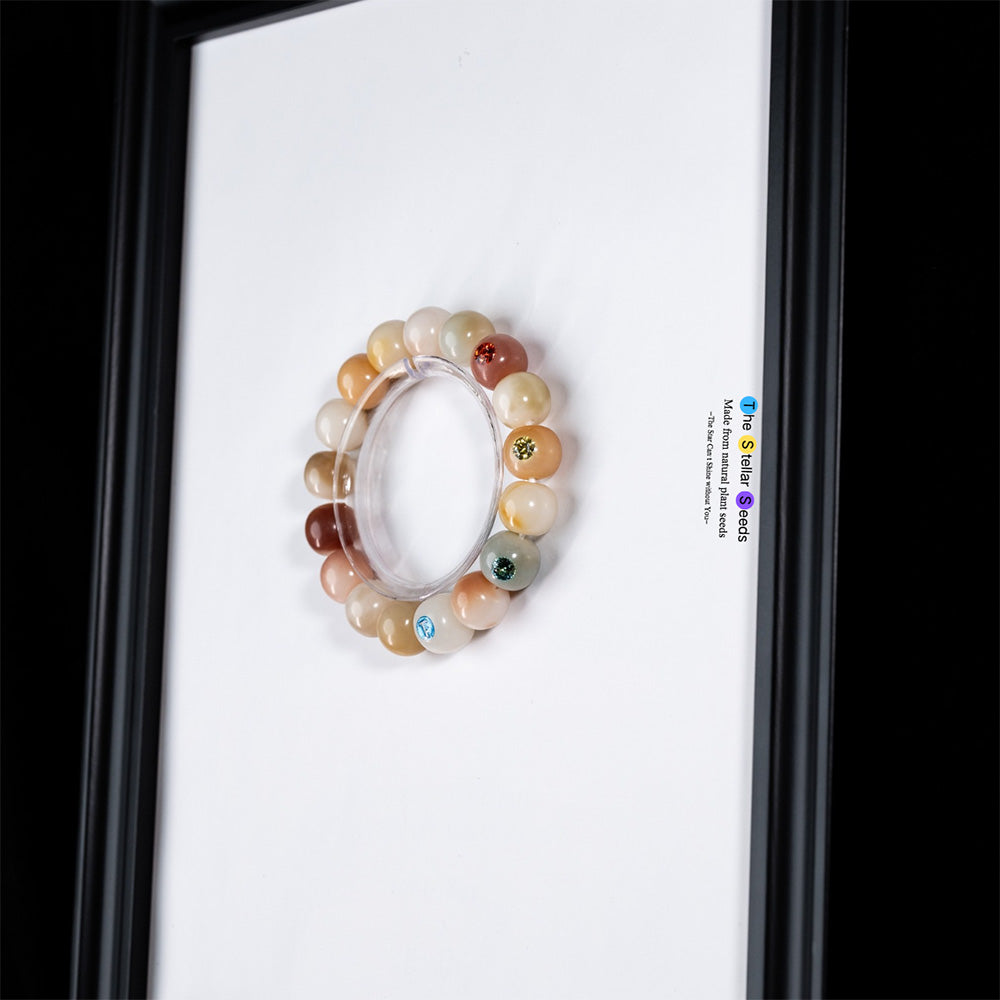 Colorful Bodhi Meditation Beads with Moissanite – A Radiant Spiritual Bracelet - The Stellar Seeds