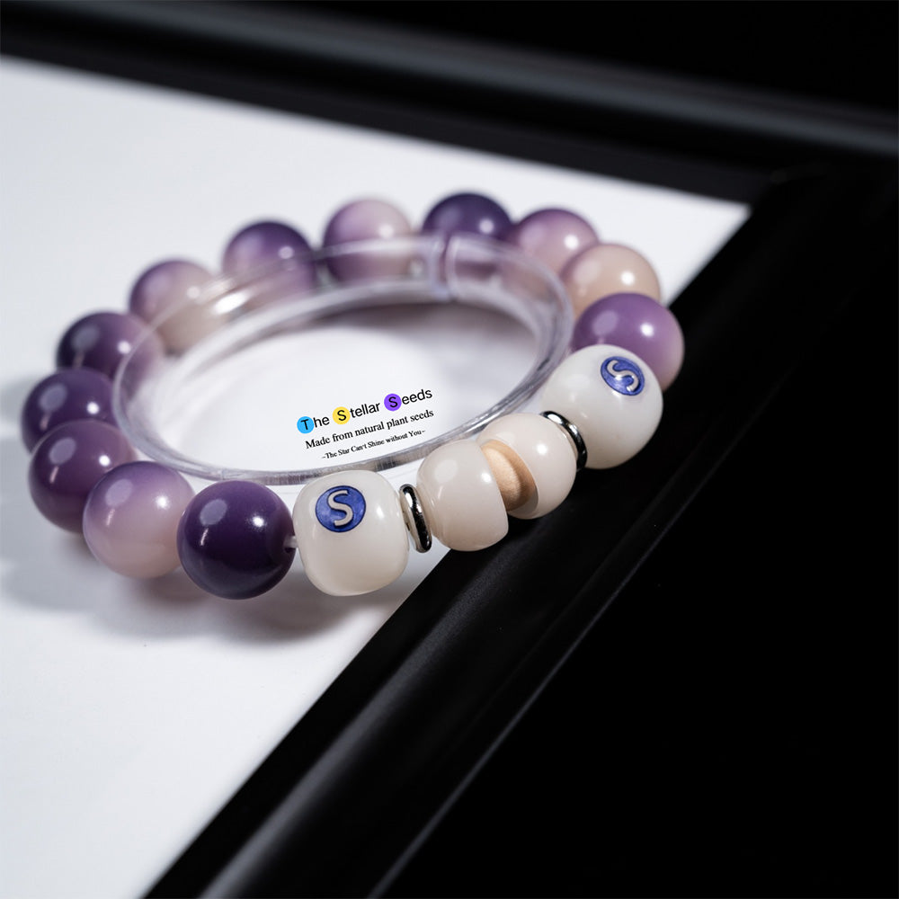 Purple Natural Seed Beads – Promotes Relaxation & Better Sleep - The Stellar Seeds