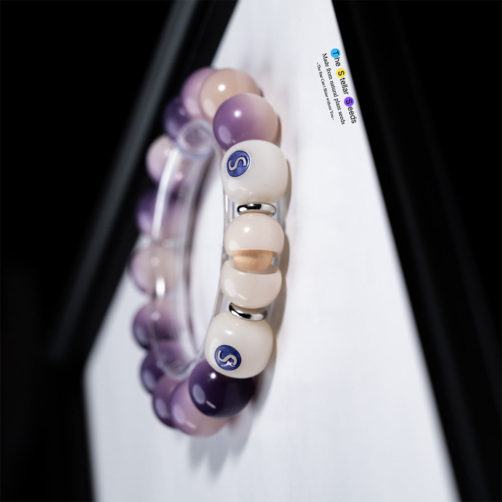 Purple Natural Seed Beads – Promotes Relaxation & Better Sleep - The Stellar Seeds