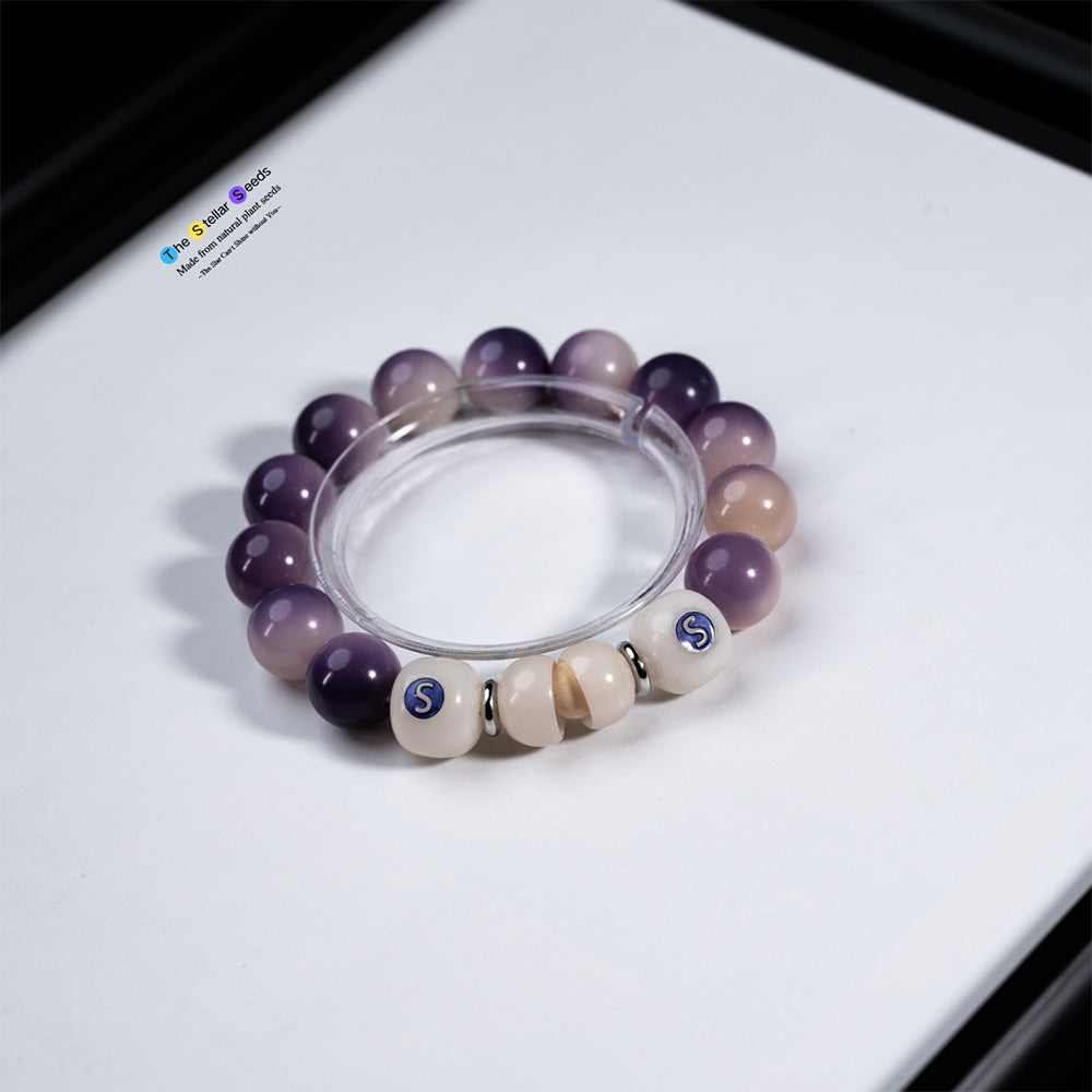 Purple Natural Seed Beads – Promotes Relaxation & Better Sleep - The Stellar Seeds