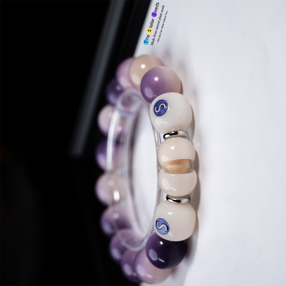 Purple Natural Seed Beads – Promotes Relaxation & Better Sleep - The Stellar Seeds