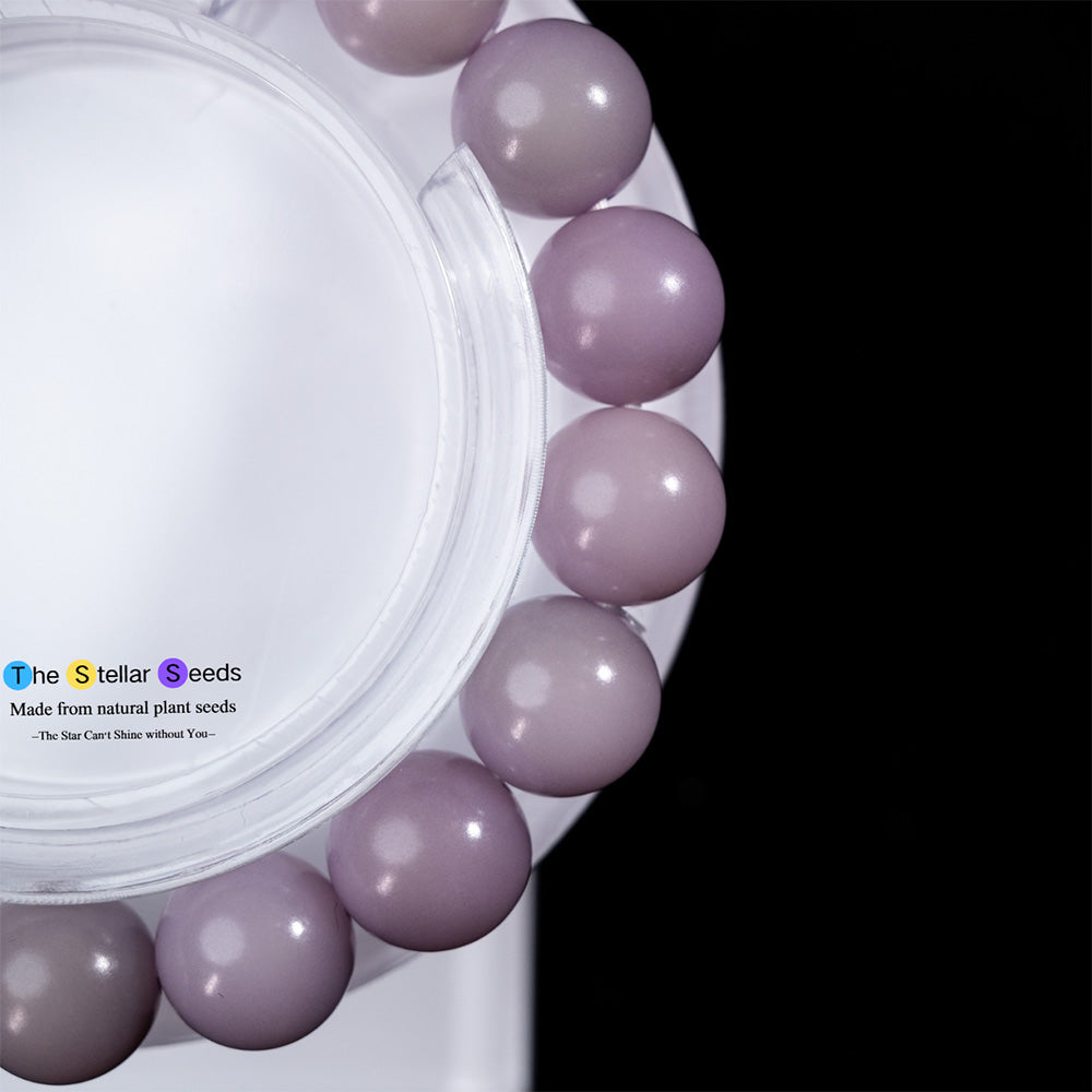 Mindful Focus Bracelet – Floral Ceramic Bodhi Beads for Clarity - The Stellar Seeds