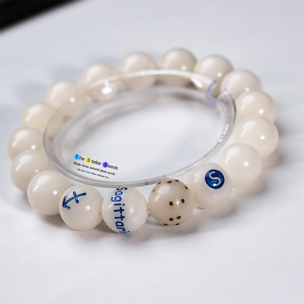 Zodiac Spiritual Bracelets – Sagittarius Symbol with Bodhi Beads for Growth - The Stellar Seeds
