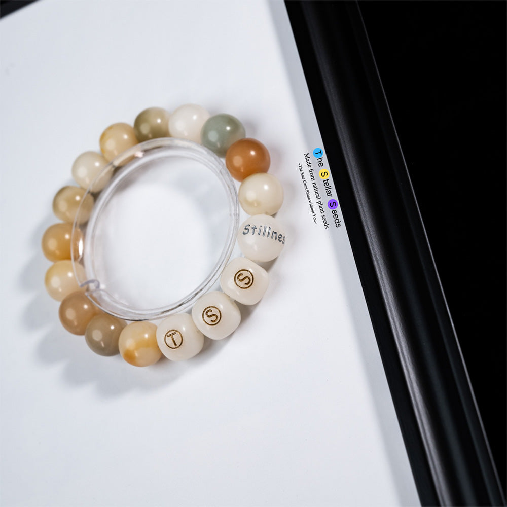 Stillness | Multicolor Bodhi Meditation Bracelet - The Stellar Seeds