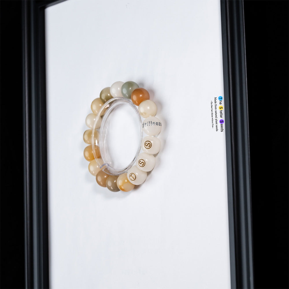 Stillness | Multicolor Bodhi Meditation Bracelet - The Stellar Seeds