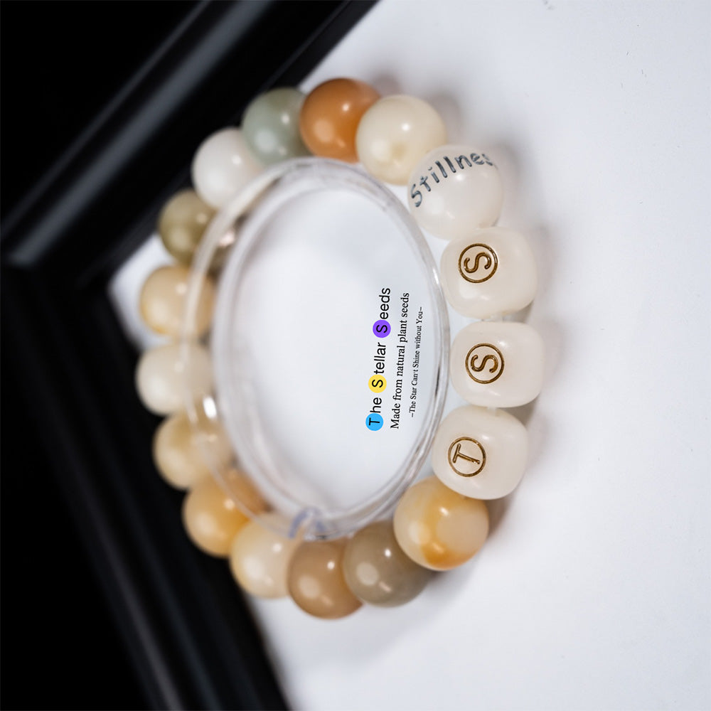 Stillness | Multicolor Bodhi Meditation Bracelet - The Stellar Seeds