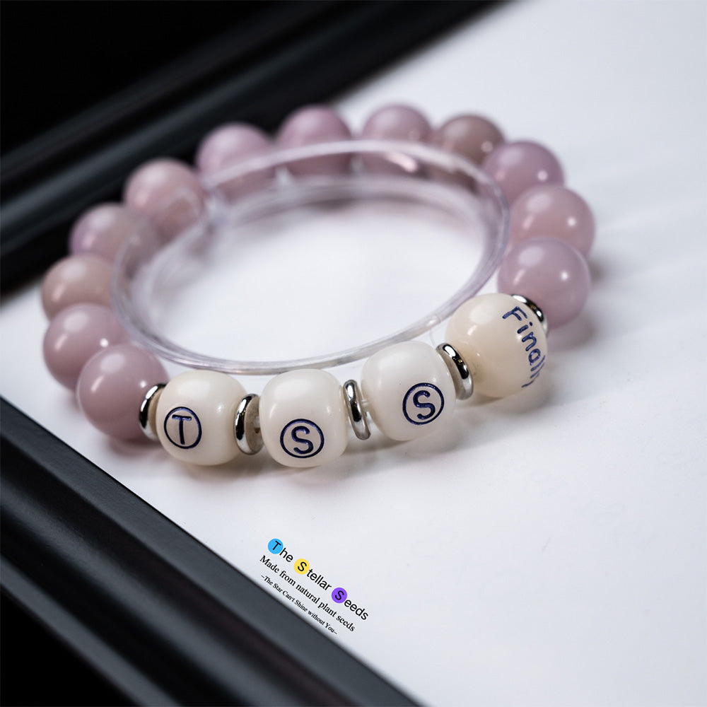 Purple Bodhi Seed Bracelet-Someday&Finally - The Stellar Seeds