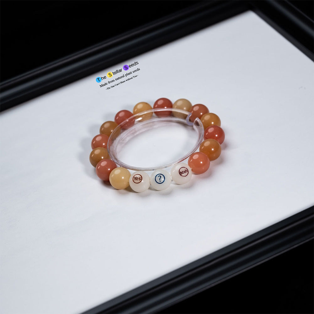 Yes ? No Bodhi Bead Bracelet-Improve Your Concentration - The Stellar Seeds