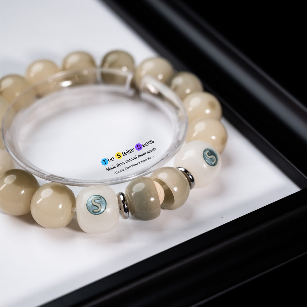 Green Bodhi Mala Beads Bracelet for Calm Sleep - The Stellar Seeds