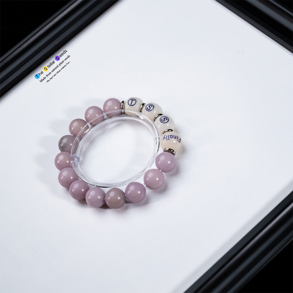 Purple Bodhi Seed Bracelet-Someday&Finally - The Stellar Seeds
