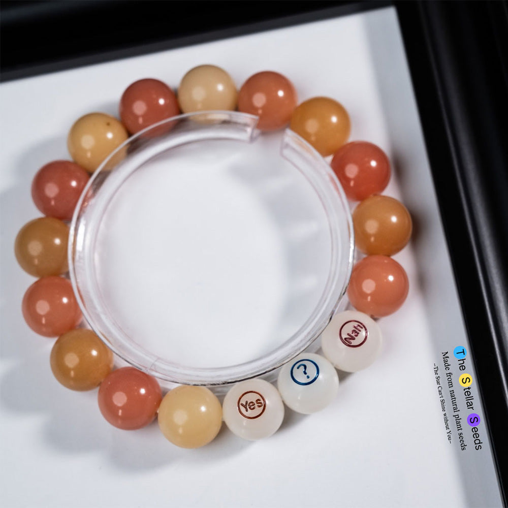 Yes ? No Bodhi Bead Bracelet-Improve Your Concentration - The Stellar Seeds