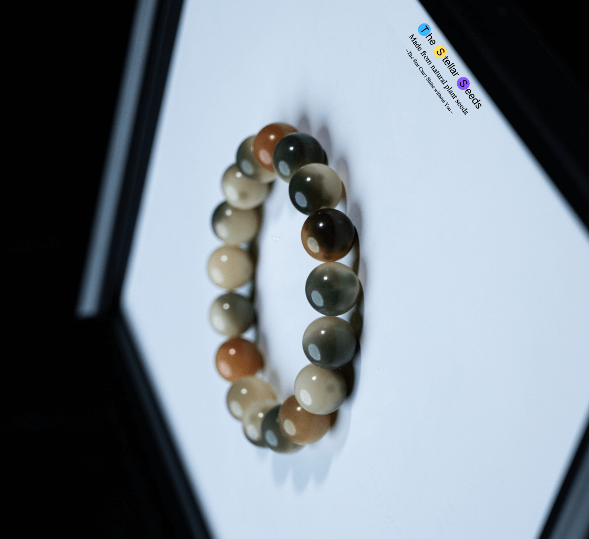 Spiritual Rosary Beads – Green Bodhi Bracelet for Daily Reflection - The Stellar Seeds