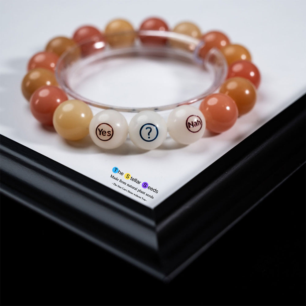 Yes ? No Bodhi Bead Bracelet-Improve Your Concentration - The Stellar Seeds