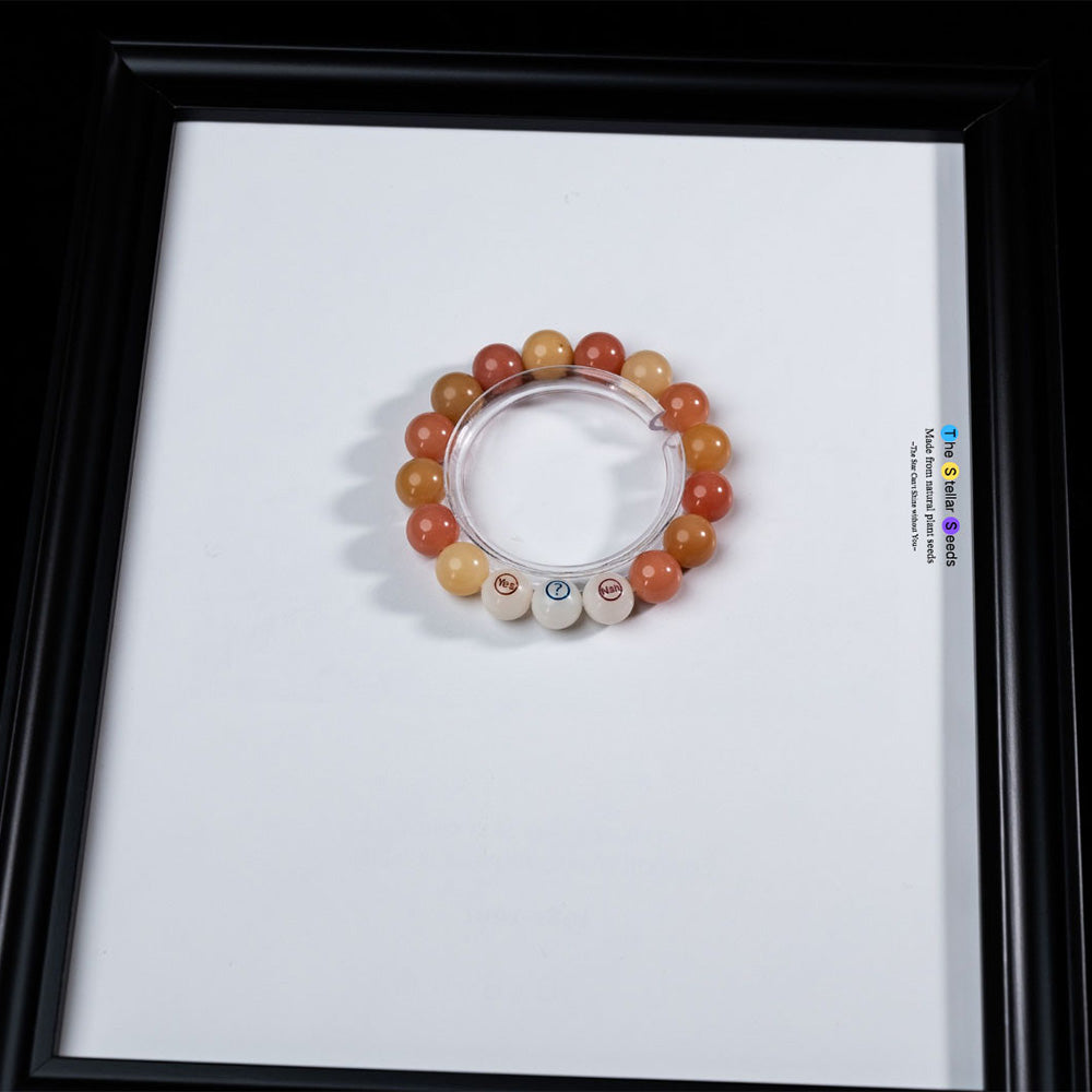 Yes ? No Bodhi Bead Bracelet-Improve Your Concentration - The Stellar Seeds