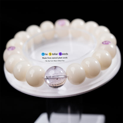 Inner Light: Bodhi & Amethyst Spiritual Healing Bracelet - The Stellar Seeds