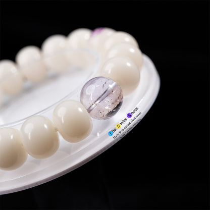 Inner Light: Bodhi & Amethyst Spiritual Healing Bracelet - The Stellar Seeds