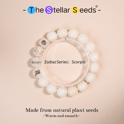 Zodiac Mala Beads – Scorpio Symbol Bracelet for Inner Transformation - The Stellar Seeds