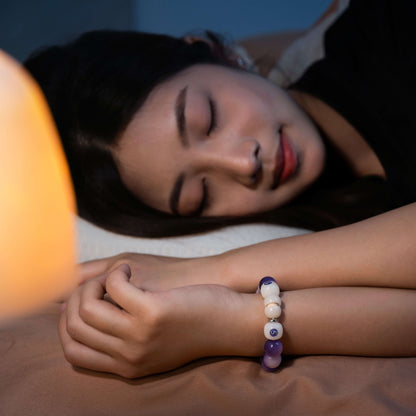 Purple Natural Seed Beads – Promotes Relaxation & Better Sleep - The Stellar Seeds