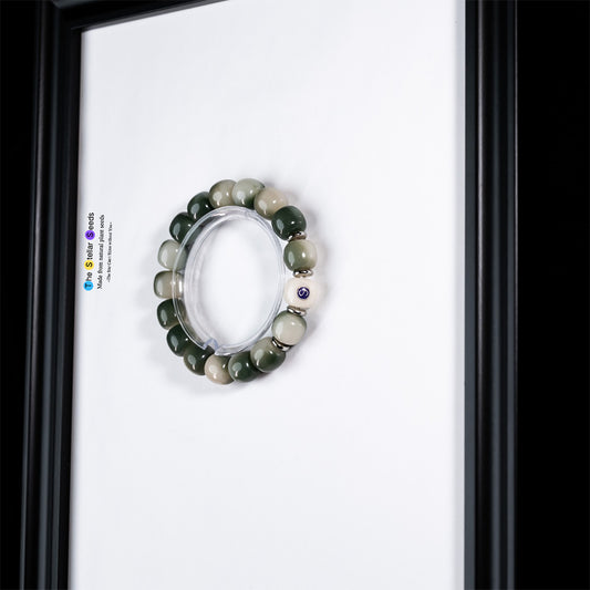 Natural Green Bodhi Beads Bracelet – For Deeper Meditation & Inner Peace - The Stellar Seeds