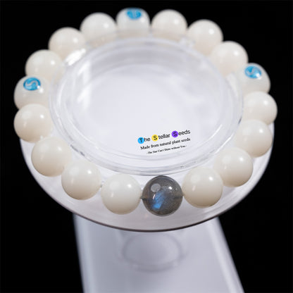 Labradorite & Bodhi Bead Bracelet – Calm Mind, Clear Vision - The Stellar Seeds