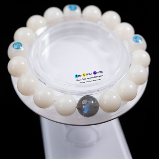Labradorite & Bodhi Bead Bracelet – Calm Mind, Clear Vision - The Stellar Seeds