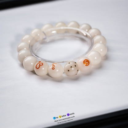 Healing Rosary Beads Bracelet – Leo-Inspired Bodhi Jewelry for Meditation - The Stellar Seeds