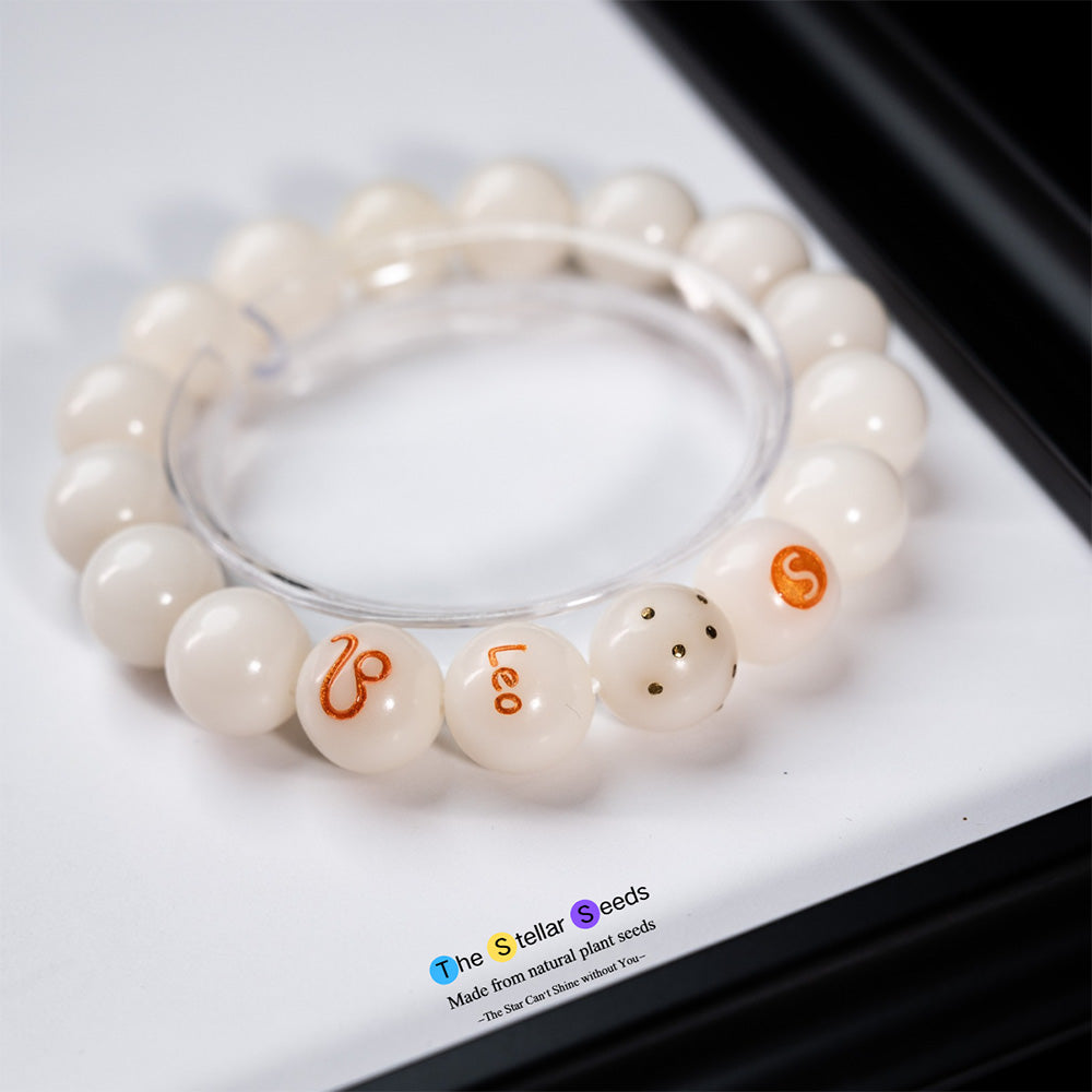 Healing Rosary Beads Bracelet – Leo-Inspired Bodhi Jewelry for Meditation - The Stellar Seeds