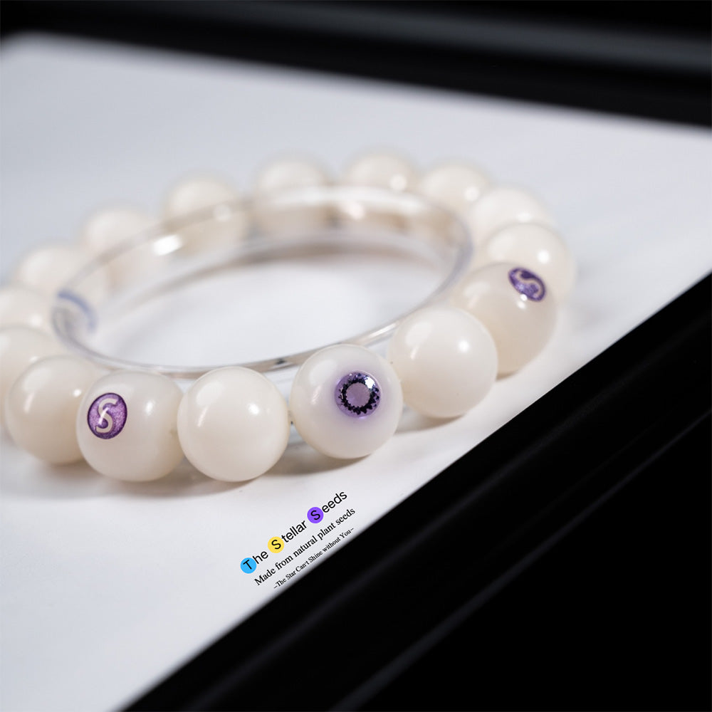 Purple Moissanite Bracelet– A Meaningful Fusion of Stillness and Spark - The Stellar Seeds