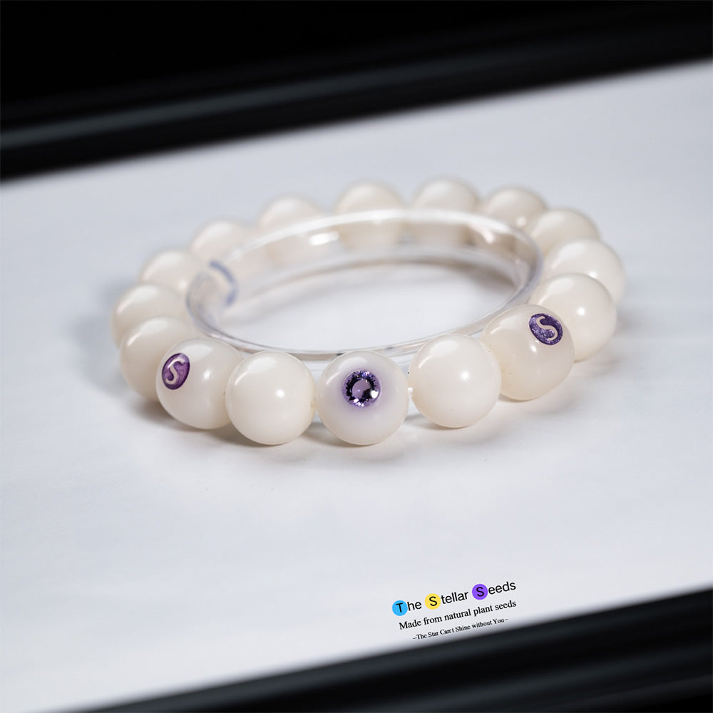 Purple Moissanite Bracelet– A Meaningful Fusion of Stillness and Spark - The Stellar Seeds