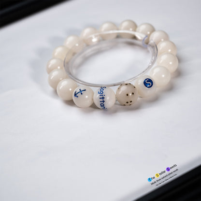 Zodiac Spiritual Bracelets – Sagittarius Symbol with Bodhi Beads for Growth - The Stellar Seeds