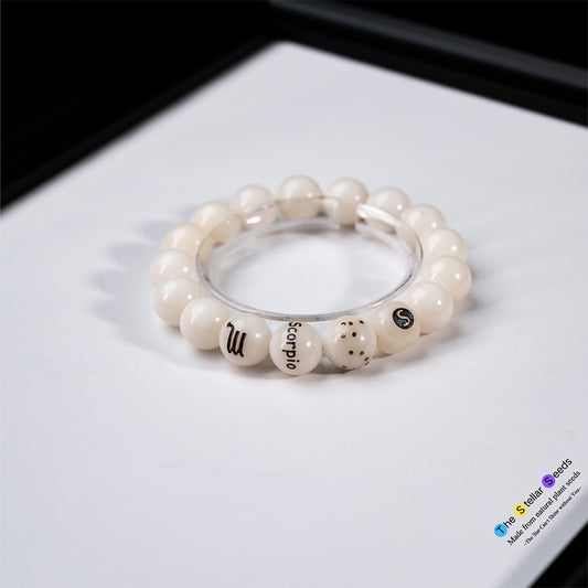 Zodiac Mala Beads – Scorpio Symbol Bracelet for Inner Transformation - The Stellar Seeds