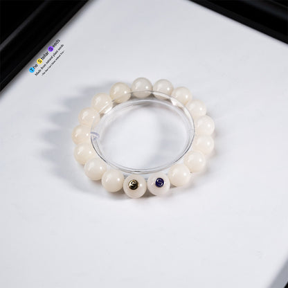 White Bodhi Meditation Bracelet – Calm the Mind & Deepen Focus - The Stellar Seeds
