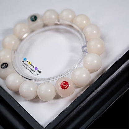 White Bodhi Seed Bracelet – Pure, Peaceful, Natural - The Stellar Seeds