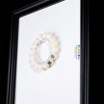 Natural Bodhi Bracelet Engraved with "觀空" – A Journey to Inner Peace - The Stellar Seeds