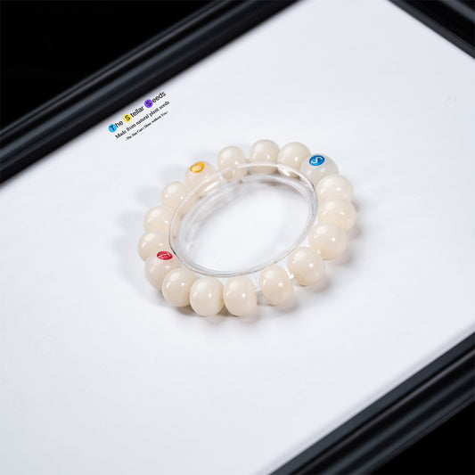Mindful Moments — White Bodhi Meditation Mala - The Stellar Seeds