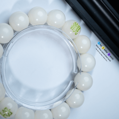Buddhist Prayer Beads Mala – “觀空” Engraving for Meditation &Mindfulness - The Stellar Seeds
