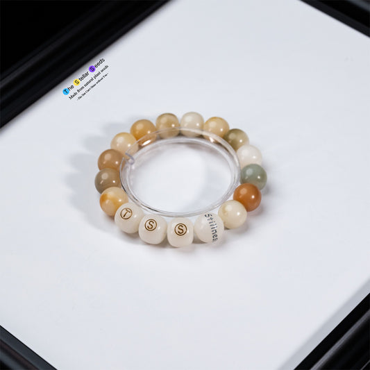 Stillness | Multicolor Bodhi Meditation Bracelet - The Stellar Seeds