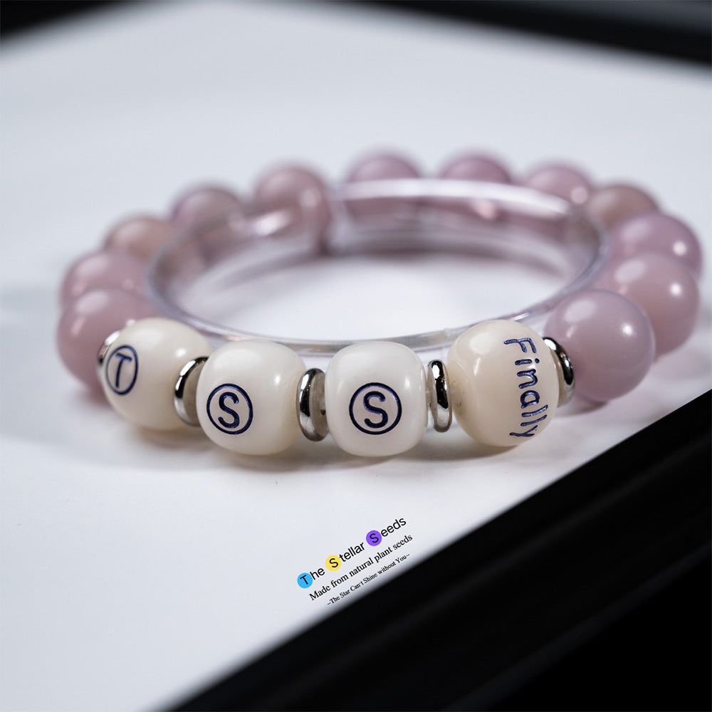Purple Bodhi Seed Bracelet-Someday&Finally - The Stellar Seeds